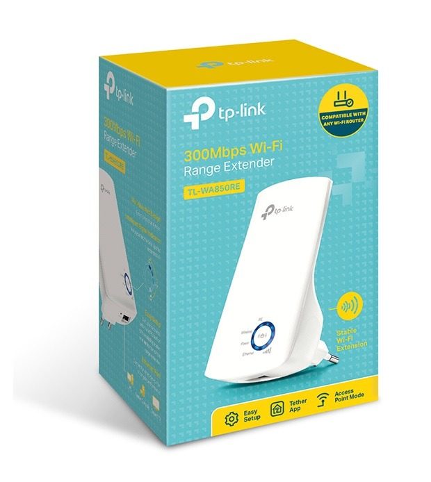 Extensor De Wifi Repetidor 300mbps 2.4ghz Tl-wa850re Tplink