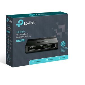 Switch Tplink 16 Puertos TL-SF1016D 10/100mbps