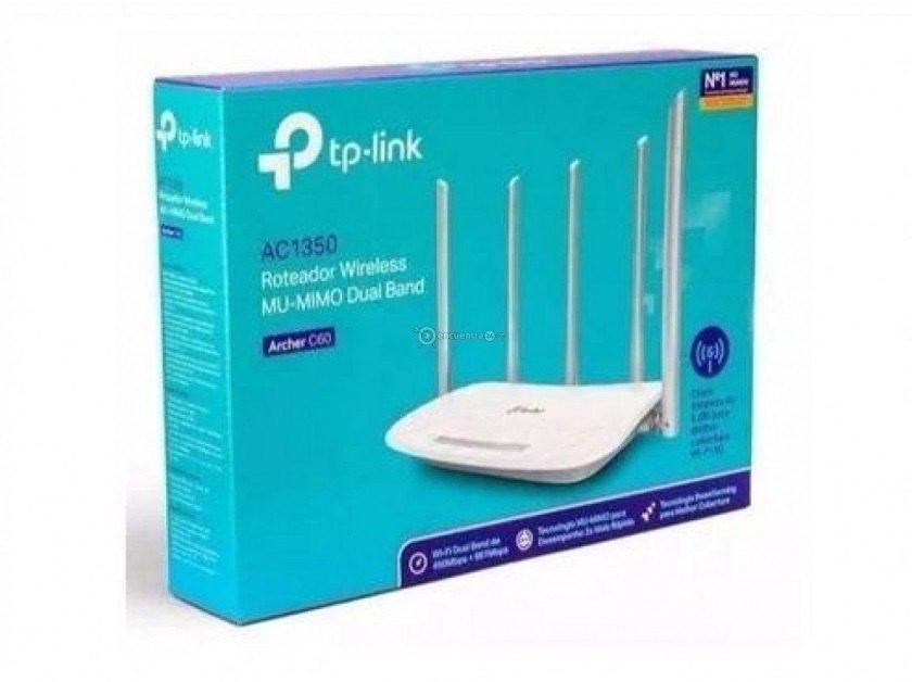 Archer C60 Router Inalámbrico De Banda Dual Smart Wifi Ac1350 Tplink