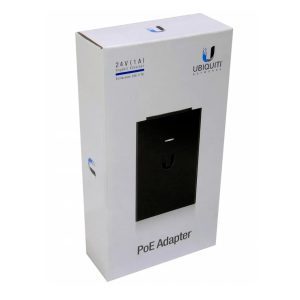 POE Inyector Ubiquiti Power over Ethernet 24 V CC 24 W 1 Amp
