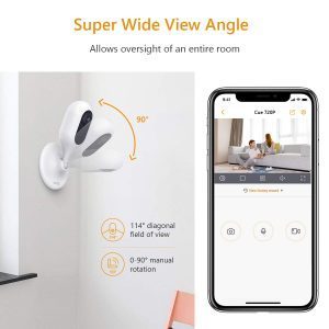 Cámara Ip Dahua C12 720p Cubo Wifi 1.0mp Slot Micro Sd día/noche