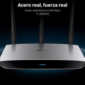 Router Metálico Repetidor Wireless Tplink Tlwr945n 450mbps
