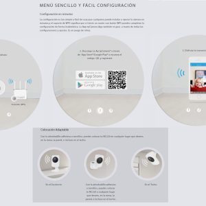 Cámara IP Cloud Dia/noche, 300mbps Wi-fi Tp-link Nc220