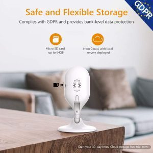 Cámara Ip Dahua C12 720p Cubo Wifi 1.0mp Slot Micro Sd día/noche