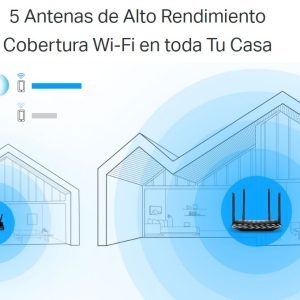 Router Gigabit MU-MIMO Wifi doble banda Archer C6 TP-Link