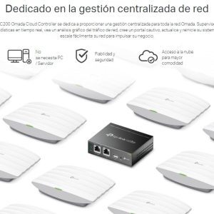 Controlador de red WiFi TP-Link Omada OC200