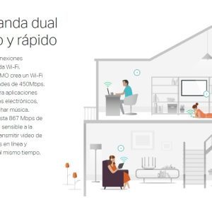Archer C60 Router Inalámbrico De Banda Dual Smart Wifi Ac1350 Tplink