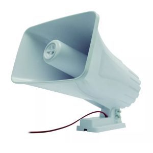 SIRENA 12VDC 30W doble tono Paneles alarmas cerco eléctrico SR12