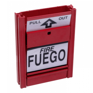 Palanca Estación Manual EM-101 Conv. Roja Incendio Fuego