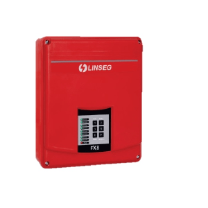 PANEL DE ALARMA CONTRA INCENDIO LINSEG FX8 8 zonas