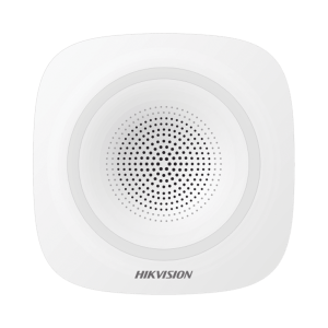 Sirena Inalámbrica Interior panel alarma HIKVISION 110 dB HK-DS-PSG-WI-433