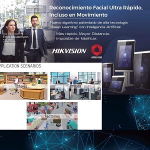 Control De Acceso Personal Facial Wifi-cable Hikvision Hk-ds-k1t331w