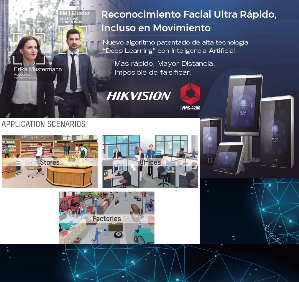 Control De Acceso Personal Facial Wifi-cable Hikvision Hk-ds-k1t331w
