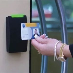 Tarjetas de proximidad identificación 125 KHz PVC blanco para marcadores de personal ID-CARD(THIN) ZKTeco