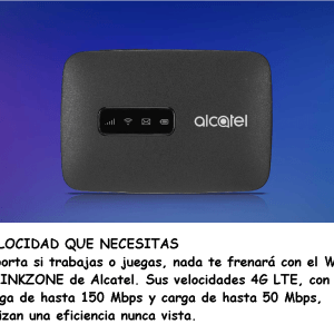 Router portatil WIFI CHIP alcatel Link Zone MW41NF