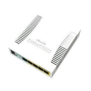 Switch Administrable Mikrotik Rb260gsp 5gigabit Ports Sfp Swos Css106-1g-4p-1s