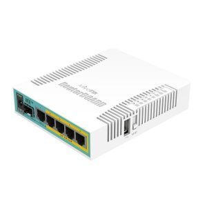 Ethernet Routers Mikrotik Rb960pgs 128mb Ram 5x Gigabit Lan sfp fibra