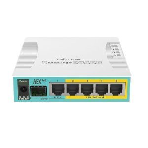 Ethernet Routers Mikrotik Rb960pgs 128mb Ram 5x Gigabit Lan sfp fibra