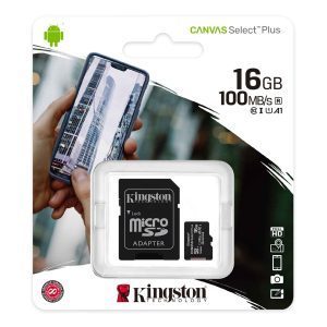 Memoria Kingston micro SD class 10 SDCS2/16GB canvas original