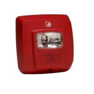 Sensor Sirena Luz Estrobo Para Pared o Techo SK-SYS-HS Honeywell