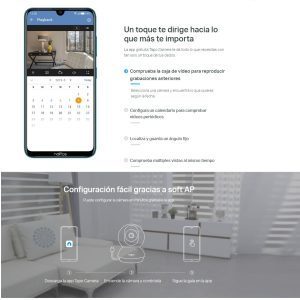 Cámara IP WiFi Rotatoria de Seguridad Tapo C200 TP-LINK