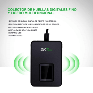 Lector Escáner Huellas Usb Zkteco Zk9500