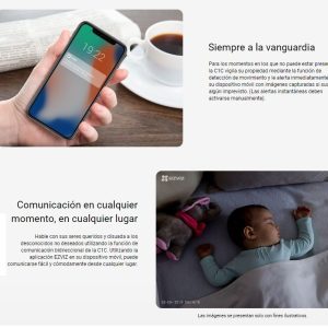 Cámara Ip Ezviz C1C 720p  Wifi  Slot Micro Sd día/noche