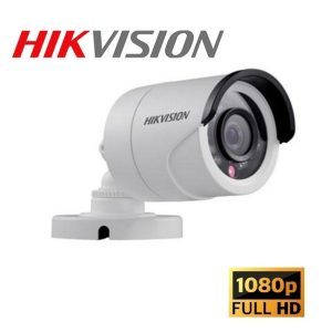Cámara Tubo Metal Full HD Hikvision 20mt HK-DS2CE16DOT-IRF