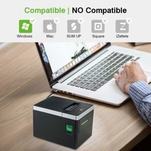 Impresora Térmica Recibos 80mm ZKP8008 ZKTECO Auto-Cortador