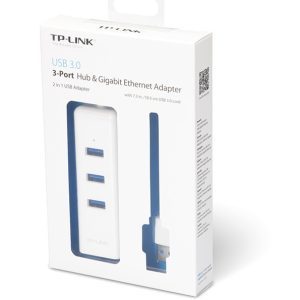 Hub Usb 3.0 3-port&gigabit Ethernet 2 In 1 Tl-ue330 Tp-link