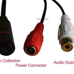 Mini Micrófono Para Sistema De Vigilancia Dvr