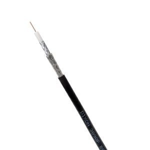 Cable Coaxial RG-59 75 Ohms (malla 90%) 305m Negro PVC