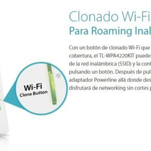 Kit Extensor Powerline Wifi Av600 300mbpstlwpa4220kit Repet