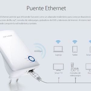 Extensor De Wifi Repetidor 300mbps 2.4ghz Tl-wa850re Tplink