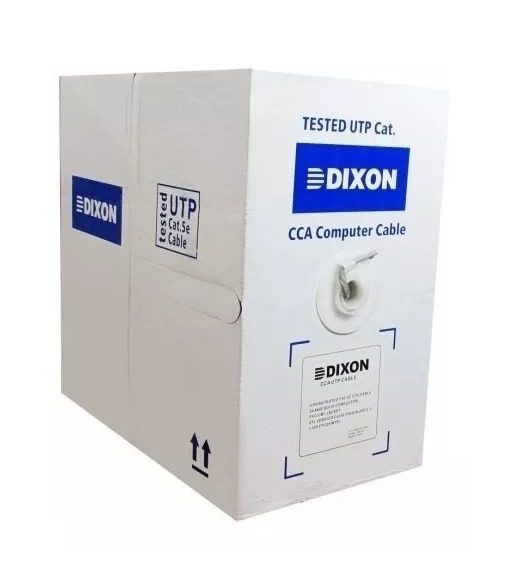 CABLE RED UTP CAT 5E DIXON 7060 24 AWG LSZH puro cobre
