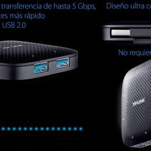 Hub Usb 3.0 Alta Velocidad Tp-link Uh400 De 4 Puertos