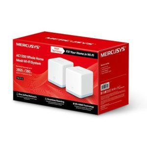 Sistema Wi-Fi malla Mesh Halo S12(2) Mercusys AC1200 Whole Home doble banda
