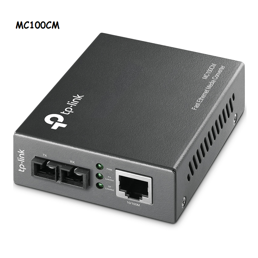 Convertidor Multimedia Multi-modo RJ45 Tp Link MC100CM 10/100 Mbps