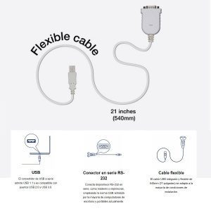 Convertidor adaptador de USB a serial TU-S9 Trednet