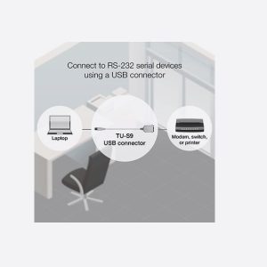 Convertidor adaptador de USB a serial TU-S9 Trednet